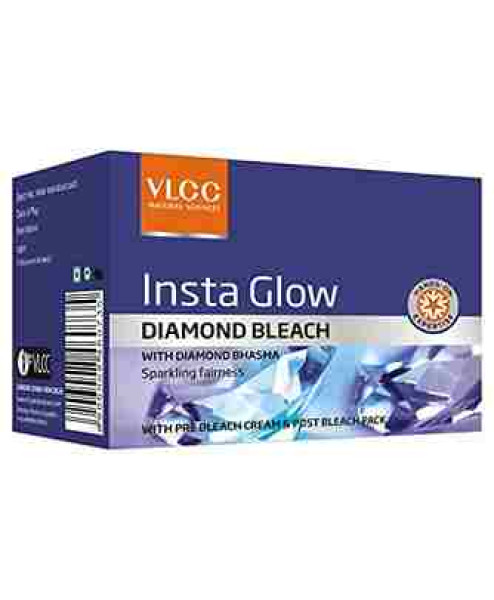 VLCC Insta Glow Diamond Bleach Powder, 60g 